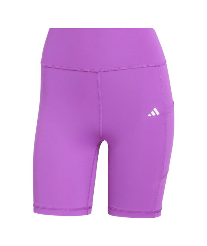 Mallas de Fitness adidas Optime 7Inch Mujer Morado