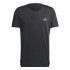 Camiseta de Running adidas Adizero Running Hombre Negro
