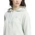 Sudadera adidas Essentials 3 Bandas French Terry Cropped Mujer Verde