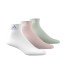 Calcetines adidas Cushioned Sportswear Ankle 3 Pair Pack Infantil Blanco