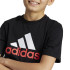 Camiseta adidas Essentials 2 Colored Big Logo Cotton Infantil Negro