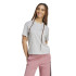 Camiseta adidas Essentials Small Logo Mujer Gris