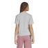 Camiseta adidas Essentials Small Logo Mujer Gris