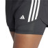 Pantalón de Running adidas Own the run 3S 2In1 Mujer Negro