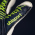 Guantes de portero Uhlsport Prediction Soft Flex Frame azul marino/blanco