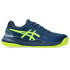 Zapatillas de Tenis ASICS Gel-Resolution 9 Gs Clay Infantil Azul