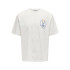 Camiseta Only & Sons Onslooney Rlx Cloud Dancer Hombre