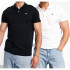 Pack Champion 2 Polo Blanco Negro