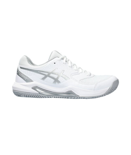 Zapatillas de Tenis ASICS Gel-Dedicate 8 Clay Mujer Blanco