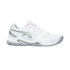 Zapatillas de Tenis ASICS Gel-Dedicate 8 Clay Mujer Blanco