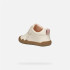 Zapatillas Geox Steppieup A - Nappa Niño Blanco Roto
