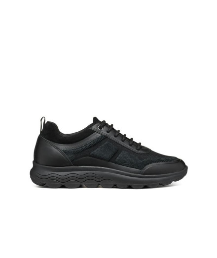 Zapatillas Geox Spherica C - Tess.Maglia+Sca Mujer Negro