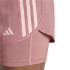 Pantalones de Running adidas Own The Run 3 Bandas 2In1 Mujer Rosa