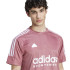 Camiseta adidas Tiro Hombre Rosa