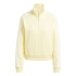 Sudadera adidas Essentials 3 Bandas French Terry Quarter Zip Mujer Amarillo