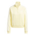 Sudadera adidas Essentials 3 Bandas French Terry Quarter Zip Mujer Amarillo