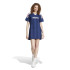 Vestido adidas Tiro Cut 3 Bandas Jacquard Mujer Azul