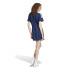 Vestido adidas Tiro Cut 3 Bandas Jacquard Mujer Azul
