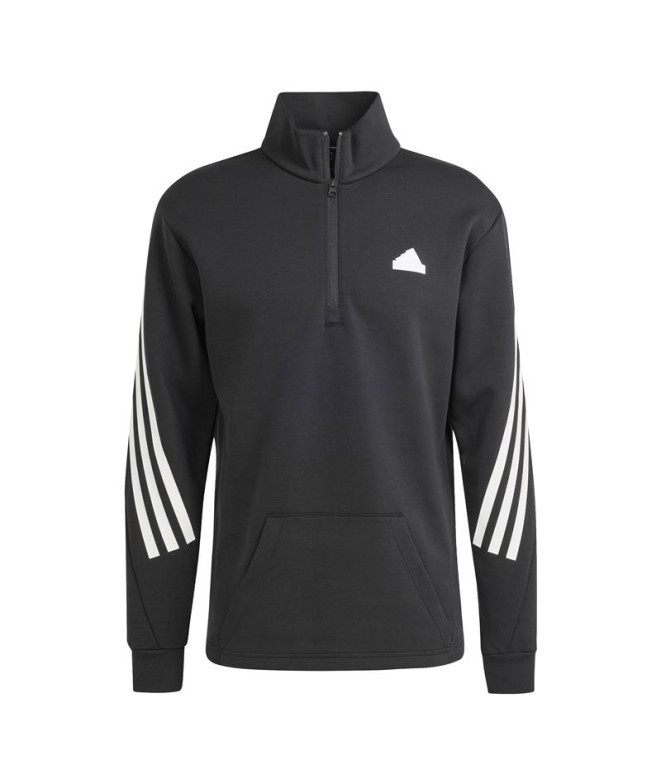 Sudadera adidas Future Icons 3 Bandas Halfzip...