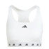 Sujetador Deportivo de Fitness adidas Essentials Powerreact Medium-Support Mujer Blanco