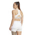 Sujetador Deportivo de Fitness adidas Essentials Powerreact Medium-Support Mujer Blanco