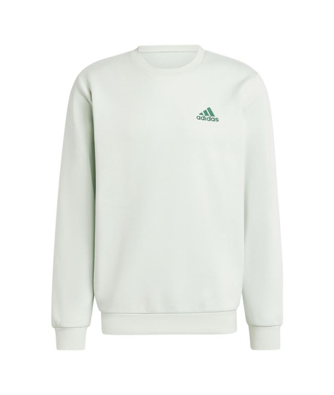 Sudadera adidas Essentials Fleece Hombre Verde
