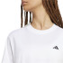 Camiseta adidas Essentials Small Logo Mujer Blanco
