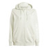 Chaqueta adidas Essentials Linear Full Zip French Terry Mujer Verde