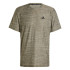 Camiseta de Fitness adidas Train Essentials Stretch Training Hombre Marrón