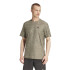 Camiseta de Fitness adidas Train Essentials Stretch Training Hombre Marrón