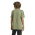 Camiseta adidas Tiberio 3 Bandas Colorblock Infantil Verde