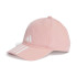 Gorra de Fitness adidas Baseball 3 Bandas Aeroready Training Running Rosa