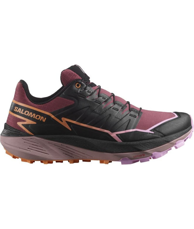 Zapatillas Salomon Thundercross Mujer Negro