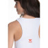 Camiseta de pádel Nox Team Fit Blanco Mujer