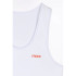 Camiseta de pádel Nox Team Fit Blanco Mujer