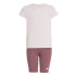 Conjunto de Fitness adidas Train Essentials And Shorts Niña Rosa