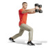 Pantalón de Fitness Gym+ 3S Hombre Gris