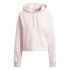 Sudadera adidas Essentials 3 Bandas French Terry Cropped Mujer Rosa
