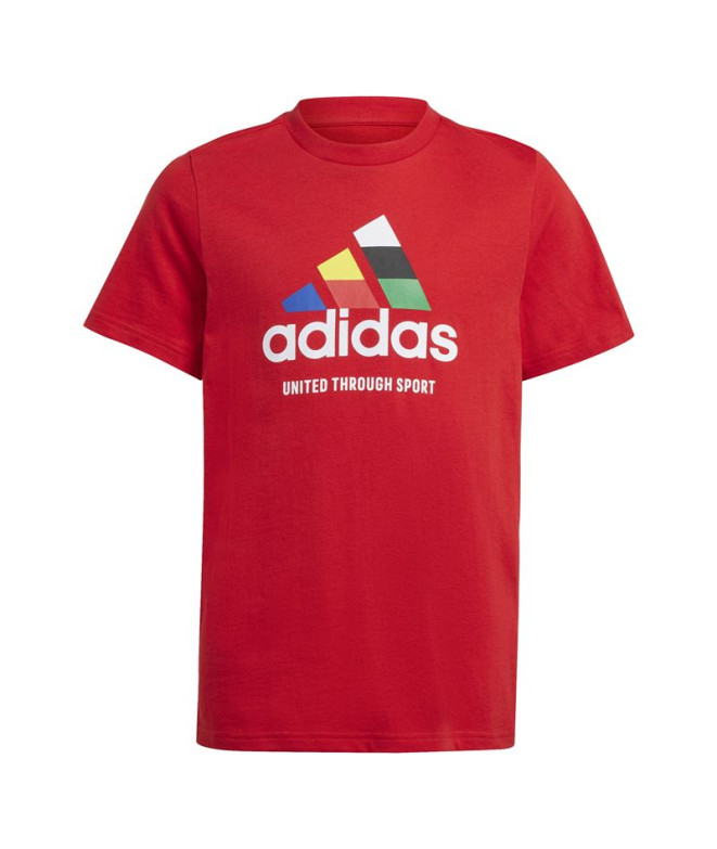 Camiseta adidas Tiro Nations Pack Graphic...