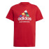 Camiseta adidas Tiro Nations Pack Graphic Infantil Rojo