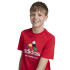 Camiseta adidas Tiro Nations Pack Graphic Infantil Rojo