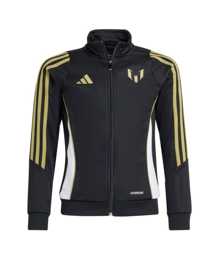 Chaqueta de Fútbol adidas Messi Infantil Negro