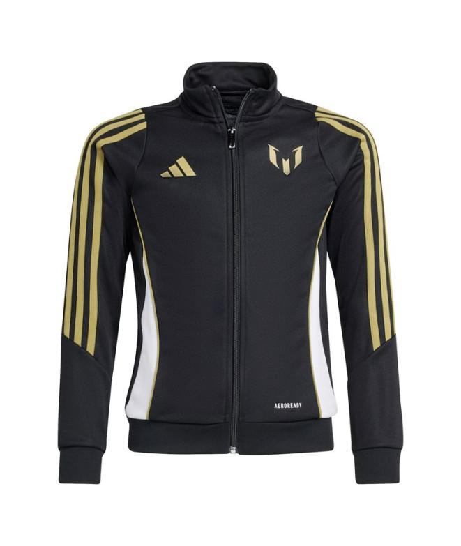 Chaqueta de Fútbol adidas Messi Infantil Negro