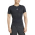 Camiseta de Fitness adidas Techfit Compression Training Hombre Negro