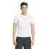 Camiseta de Fitness adidas Techfit Compression Training Hombre Blanco