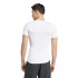 Camiseta de Fitness adidas Techfit Compression Training Hombre Blanco