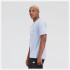 Camiseta New Balance Essentials Stacked Logo Cotton Hombre Azul