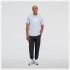 Camiseta New Balance Essentials Stacked Logo Cotton Hombre Azul