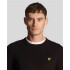Sudadera Lyle & Scott Cotton Merino Crew Negro