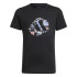 Camiseta de Fitness adidas Training Graphic Niña Negro